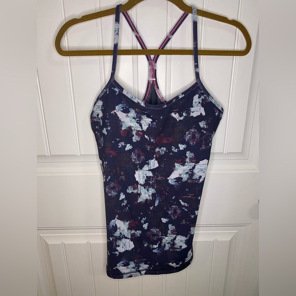 Lululemon Power Y Tank Luon Static Blossom - Picture 4 of 10